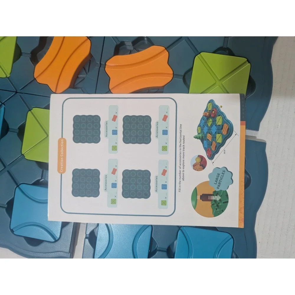 Building Road Break Through 1 Logic Maze Game 120 Challenges 28 Pcs Educational
